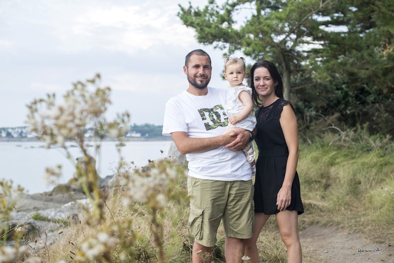 Photographe bon cadeau seance famille Concarneau